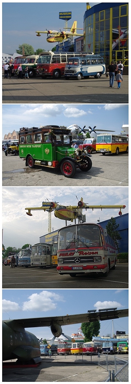  4. evropského srazu historických autobusů v Sinsheimu a Speyeru 26.4.2014