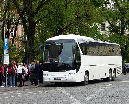 Dopravní pohlednice z Krakova