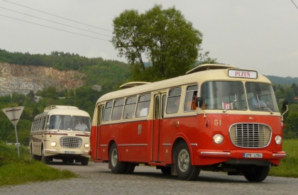 Lešany 2014 obrazem I.: Na klasickém 'téčku' při odjezdu 