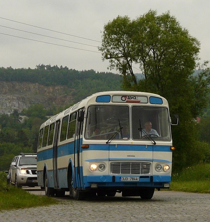 Lešany 2014 obrazem II.: Na klasickém 'téčku' při odjezdu 