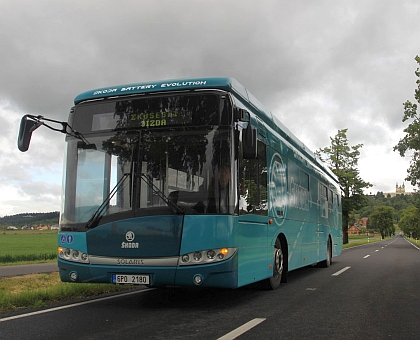 Elektrobus Perun ze Škody Electric v karosérii Solaris vyrazí do Krakova 