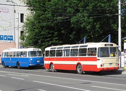 Historická vozidla ve Zlíně 14.6.2014