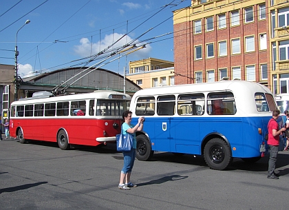 Historická vozidla ve Zlíně 14.6.2014