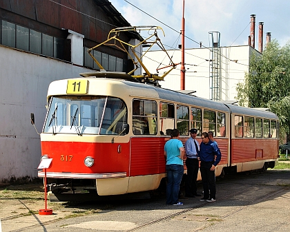 Den otevřených dveří Dopravního podniku Bratislava  v sobotu 20. září