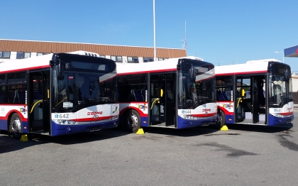 Poslední možnost projet se kloubovým autobusem Karosa B 741.2 z roku 1996