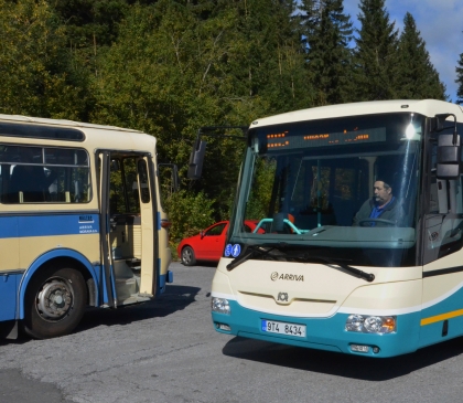 První elektrobus do českých hor: Arriva Morava bude  jezdit z Karlovy Studánky