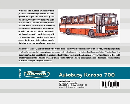 Právě vyšlo: Autobusy Karosa 700 - historie, vývoj, technika, modifikace 