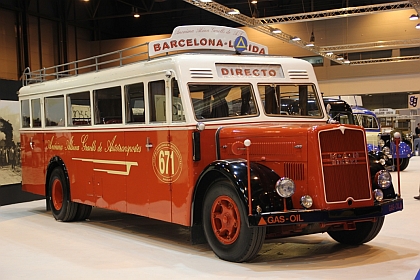 Z madridského veletrhu FIAA 2014: Autobusoví veteráni  1914 - 1953