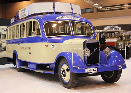 Z madridského veletrhu FIAA 2014: Autobusoví veteráni  1914 - 1953