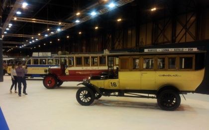 Z madridského veletrhu FIAA 2014: Autobusoví veteráni  1914 - 1953