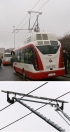 Vídeňský elektrobus v Praze II. - záběry z nabíjecího místa na Bořislavce