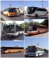 Autobusová pohlednice z řeckého ostrova Rhodos