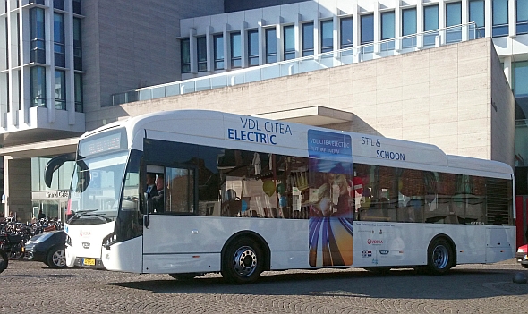 Pilotní projekt s VDL Citea Electric v nizozemském Maastrichtu