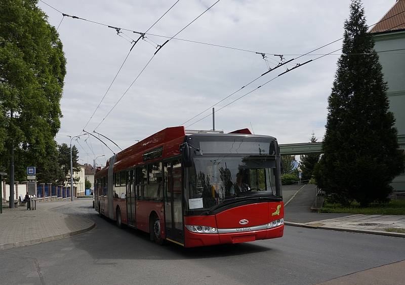 Poprvé na BUSportálu: Prototyp kloubového Trollina pro Budapešť