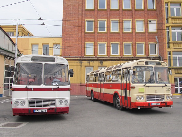 Ze Dne otevřených dveří Dopravní společnosti Zlín - Otrokovice 