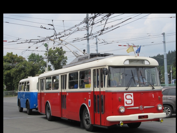 Ze Dne otevřených dveří Dopravní společnosti Zlín - Otrokovice 