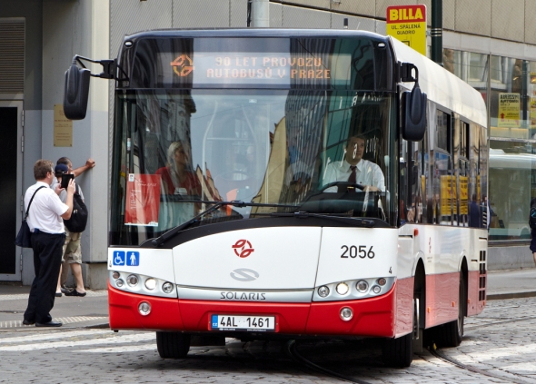 90 let autobusů v Praze. Autobusový průvod II. Současná flotila