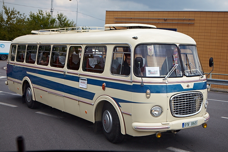 Ohlédnutí za 13. ročníkem veteránské přehlídky Zlatý bažant: Škoda 706 RTO spec.