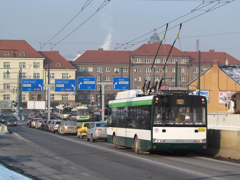 Nová trolejbusová trať v Plzni