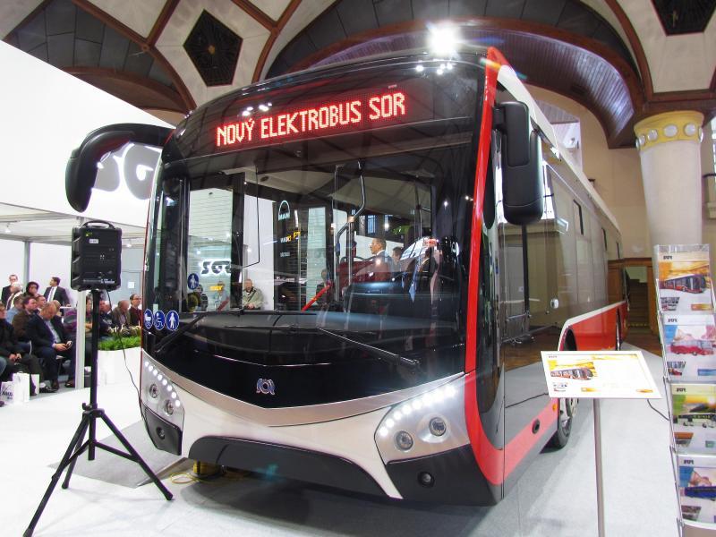 V Litvínově a Mostě vyzkouší elektrobus SOR