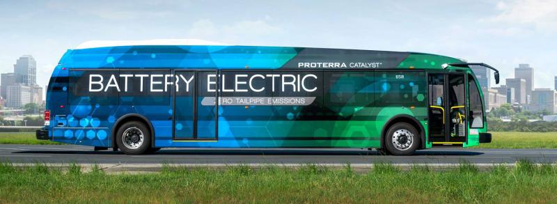 Elektrobus Proterra ujel 1 772 km na jedno nabití