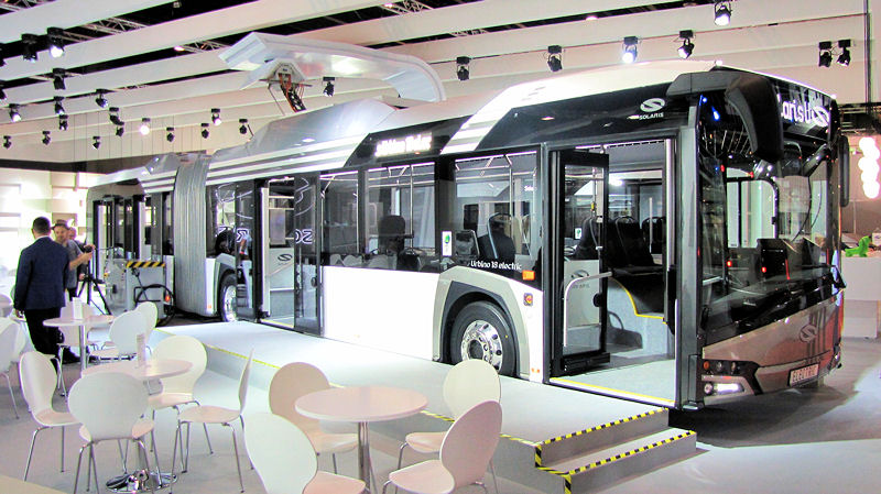 BUSWORLD 2017: Produktové novinky Solarisu 