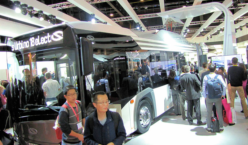 BUSWORLD 2017: Produktové novinky Solarisu 