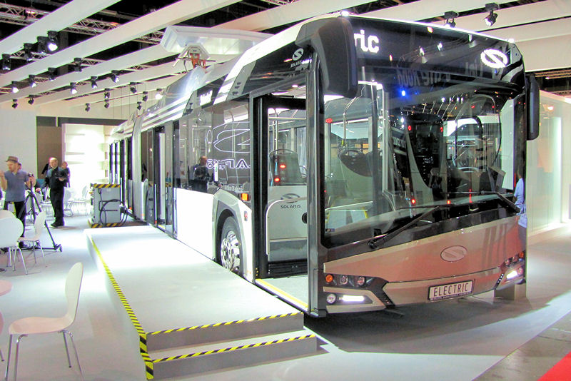 BUSWORLD 2017: Produktové novinky Solarisu 