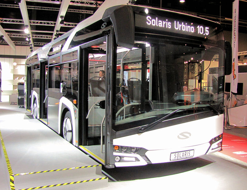 BUSWORLD 2017: Produktové novinky Solarisu 