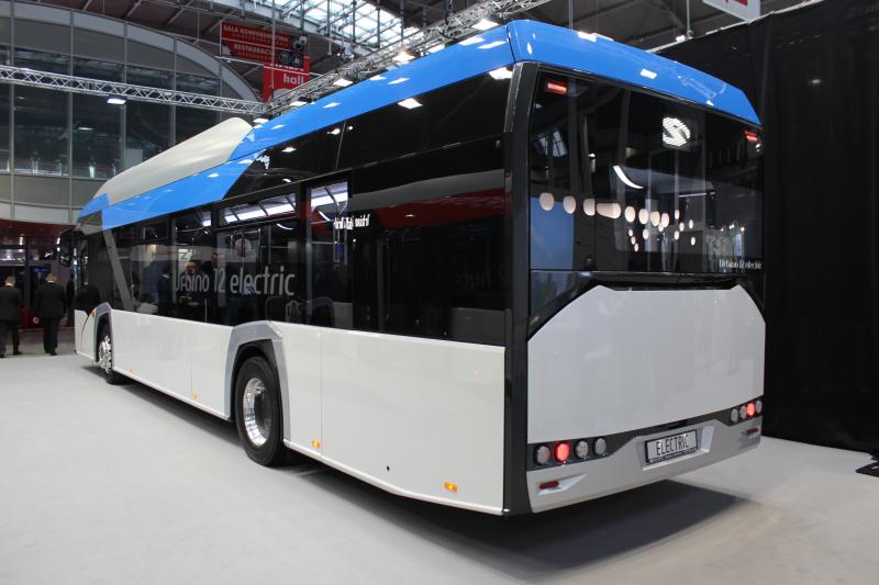 Solaris s Urbinem 12 LE lite na veletrhu Transexpo 2018