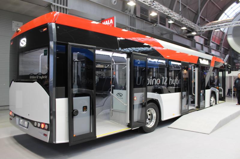 Solaris s Urbinem 12 LE lite na veletrhu Transexpo 2018