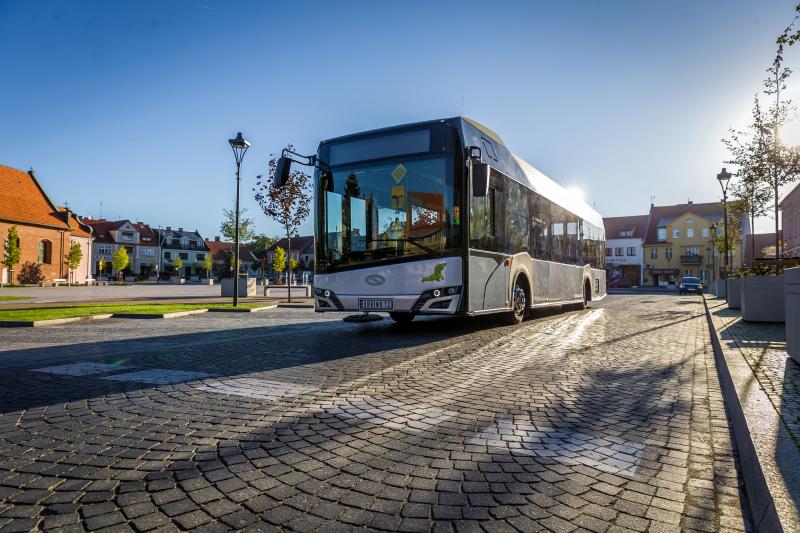 Solaris s Urbinem 12 LE lite na veletrhu Transexpo 2018