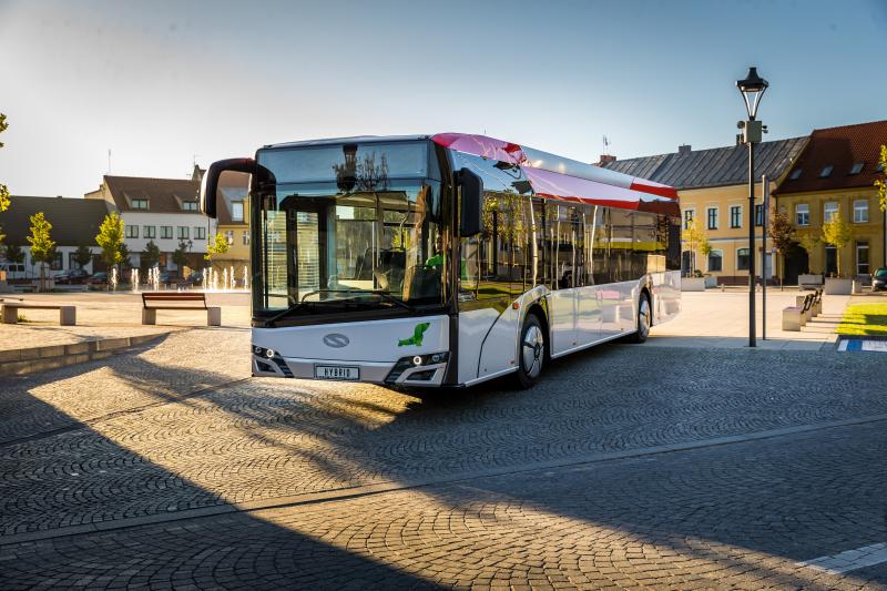 Solaris s Urbinem 12 LE lite na veletrhu Transexpo 2018