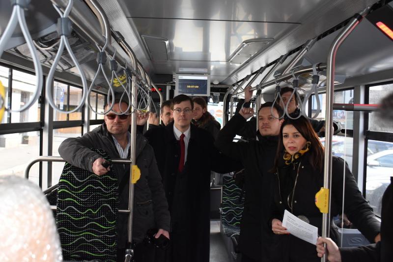 Plzeňský trolejbus ŠKODA 27 Tr testuje Praha