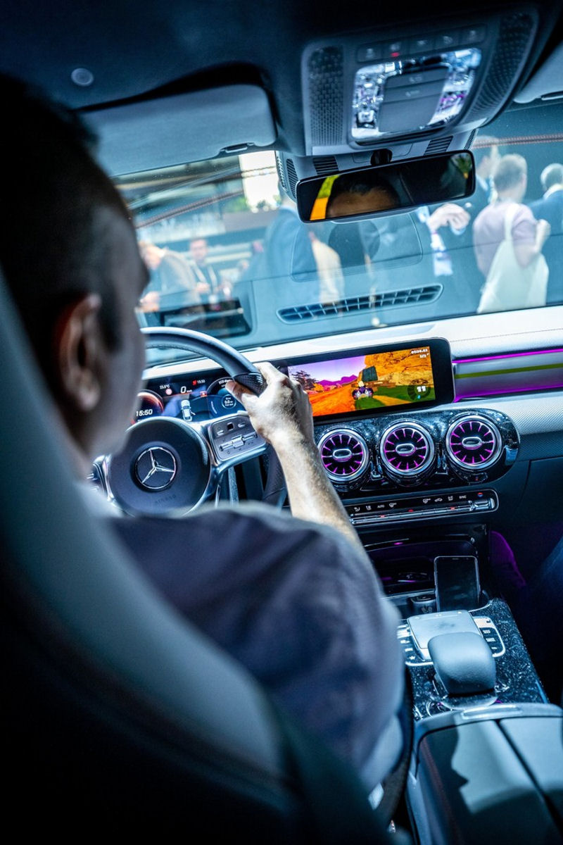 Mercedes-Benz In-Car-Gaming-Challenge: Revoluční nápady na zábavu ve vozidle