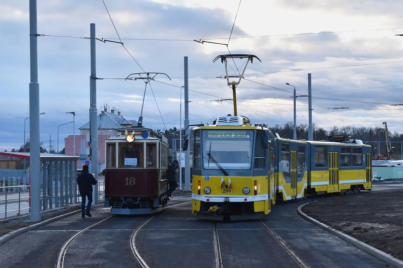 Tramvajová trať na Borská pole otevřena