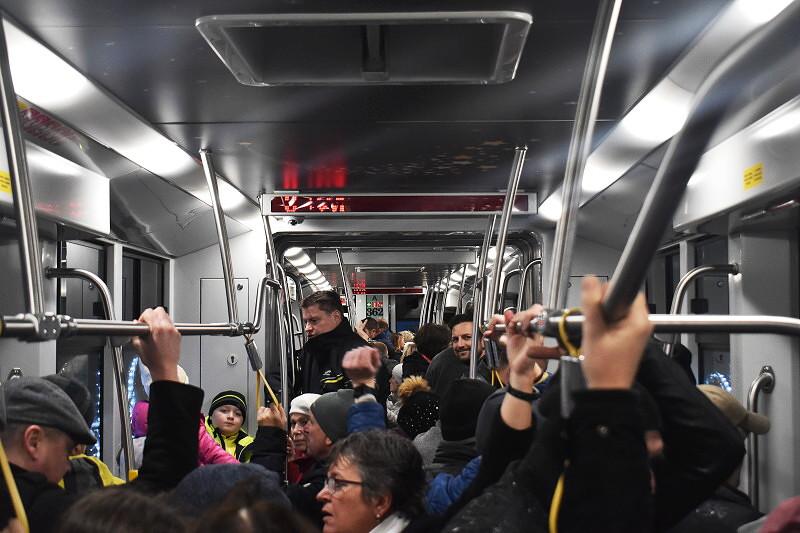 Tramvajová trať na Borská pole otevřena