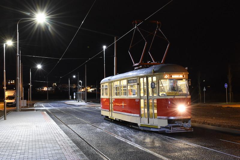 Tramvajová trať na Borská pole otevřena