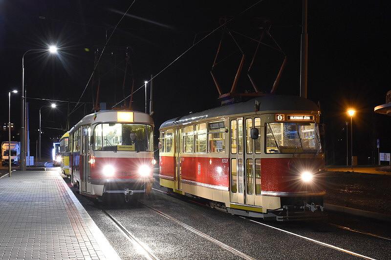 Tramvajová trať na Borská pole otevřena