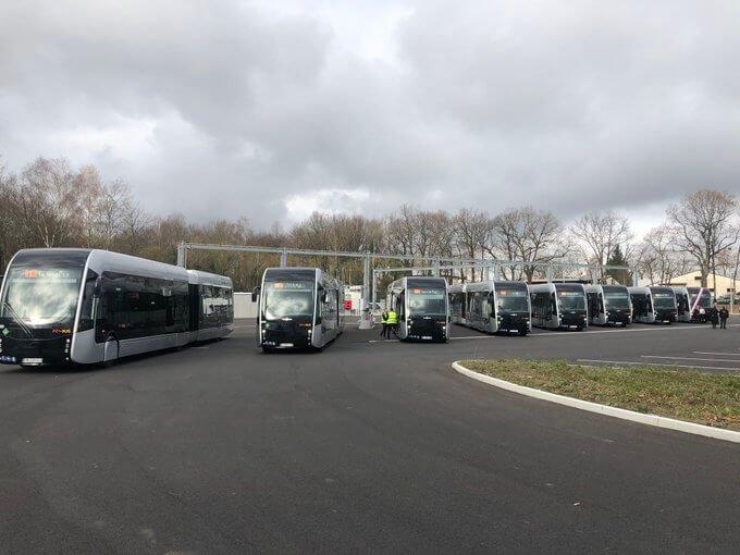 Ve Francii jsou v provozu první vodíkové autobusy pro BRT na světě