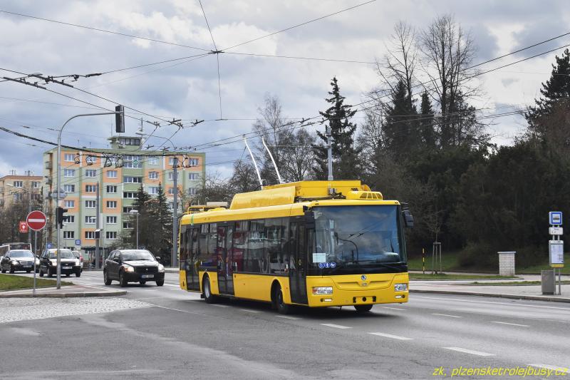 První nové trolejbusy Škoda 30 Tr přijíždí do Mariánských Lázní