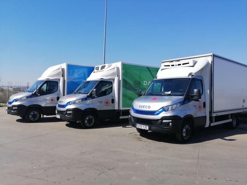 IVECO pomáhá v boji proti šíření viru COVID-19 v Evropě