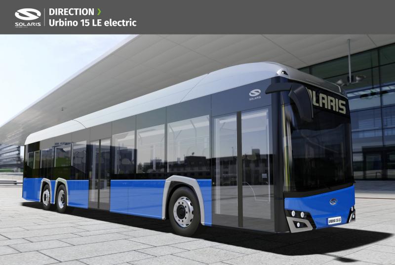 Solaris letos představí Urbino 15 LE electric