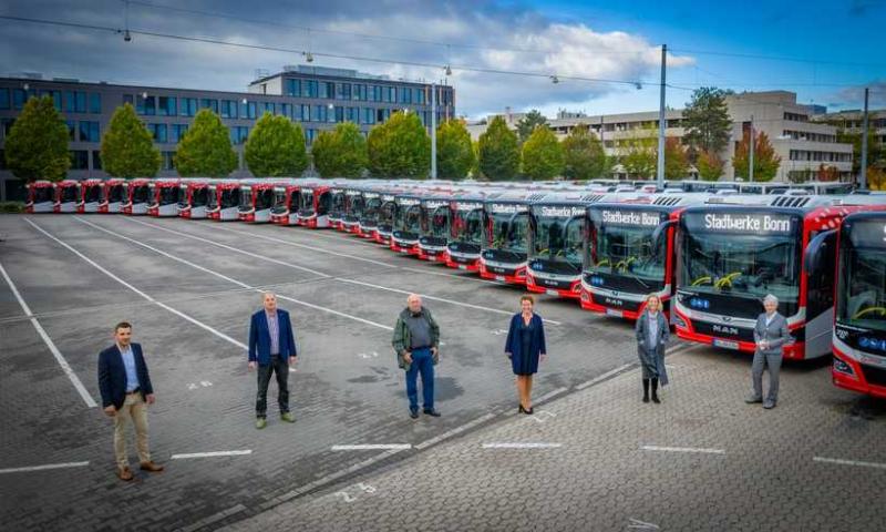 Vozový park v německém Bonnu prochází obnovou 