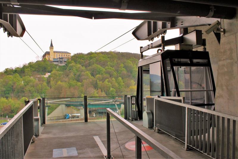 Lanovka na Větruši v Ústí nad Labem dnes slaví 10 let