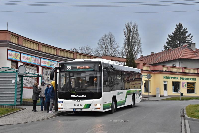 Nové autobusy MAN u ČSAD autobusy Plzeň