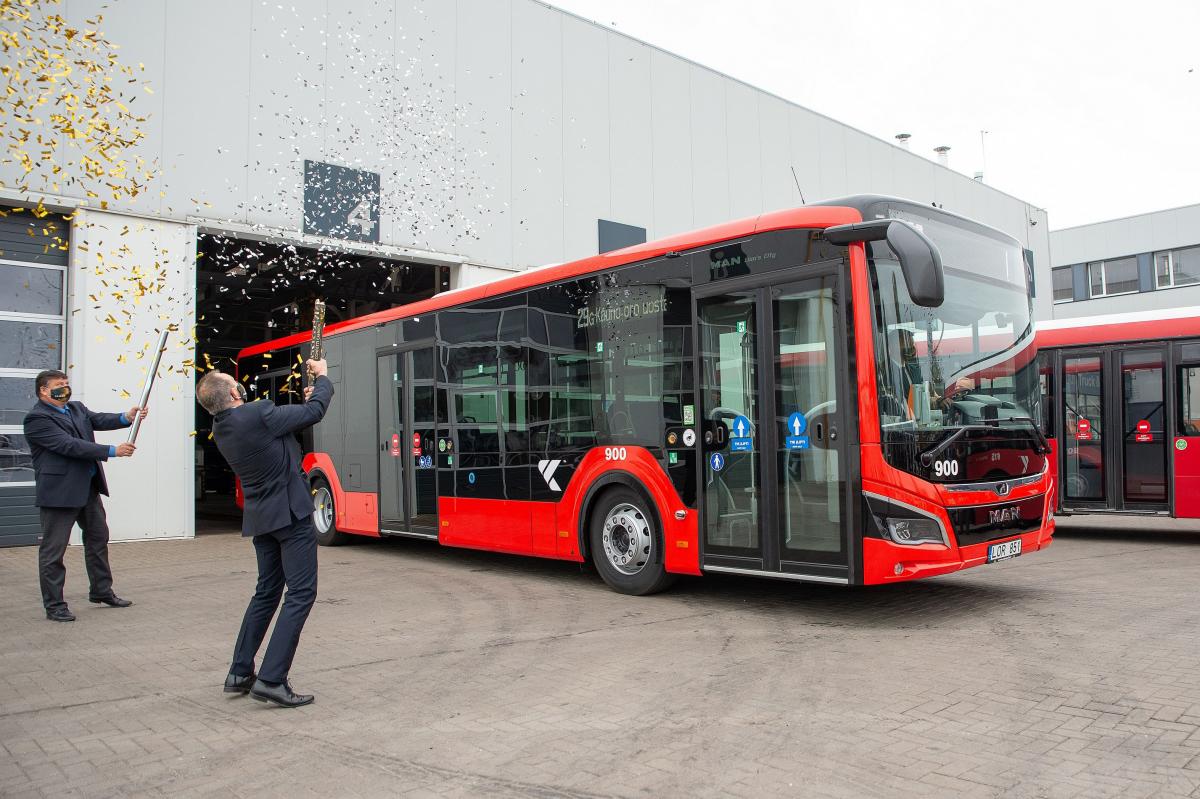 Litevský Kaunas výrazně obnoví své autobusy, vybral si mildhybridní technologii MAN