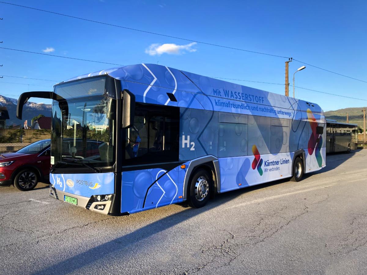 Rakousko testuje vodíkový autobus Solaris