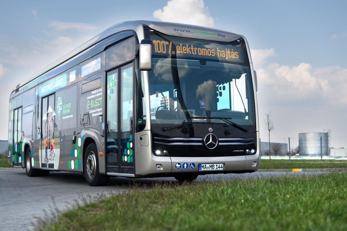 Maďarské hlavní město budou brzy křižovat elektrická Citaro