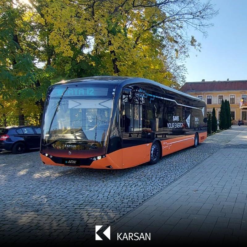 e-ATA, elektrický autobus Karsan je na turné po Evropě